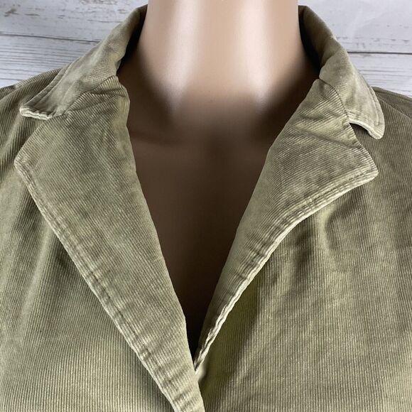 Lands' End Corduroy Khaki Jacket - Picture 2 of 12
